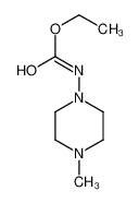 乙基(4-甲基-1-哌嗪基)氨基甲酸酯