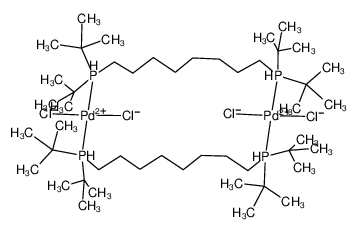 72981-66-9 structure, C48H108Cl4P4Pd2