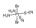 135390-55-5 structure, C2H4Br2N4PtS2