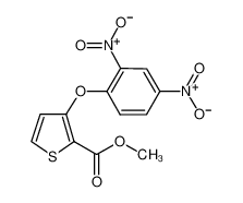 3-(2,4-二硝基苯氧基)-2-噻吩羧酸甲酯