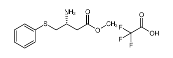 1357575-04-2 spectrum, (R)-methyl 3-amino-4-(phenylthio)butanoate, trifluoroacetic acid salt