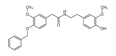 60917-45-5 spectrum, (4-benzyloxy-3-methoxy-phenyl)-acetic acid-(4-hydroxy-3-methoxy-phenethylamide)