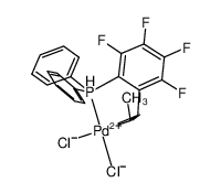 1447768-86-6 structure, C21H14Cl2F4PPd