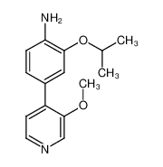 4-(3-methoxypyridin-4-yl)-2-(propan-2-yloxy)aniline 1462950-57-7