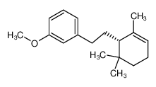 1-Methoxy-3-[2-((S)-2,6,6-trimethyl-cyclohex-2-enyl)-ethyl]-benzene