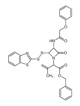 57562-33-1 structure, C30H27N3O5S3