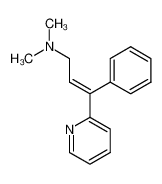 35344-68-4 dimethyl-(3-phenyl-3-pyridin-2-yl-allyl)-amine