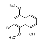 264881-41-6 3-Bromo-5-hydroxy-1,4-dimethoxynaphthalene