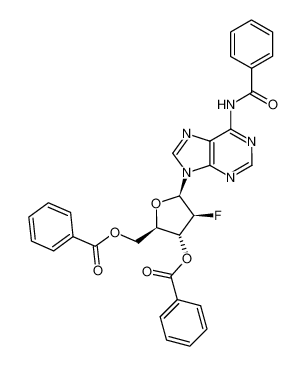 N6-benzoyl-9-(3,5-di-O-benzoyl-2-deoxy-2-fluoro-β-D-arabinofuranosyl)adenine 135473-17-5