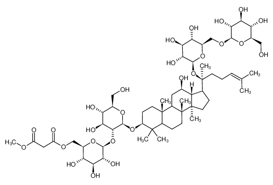 88140-38-9 6''-malonylginsenoside-Rb1 methyl ester