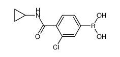 3-氯-4-(环丙基氨甲酰基)苯基硼酸