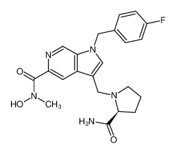 879398-78-4 structure, C22H24FN5O3