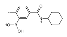 874289-44-8 structure, C13H17BFNO3