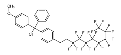 865758-37-8 structure, C30H20ClF17O