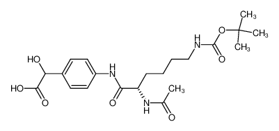 783362-42-5 structure, C21H31N3O7