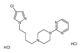 132449-89-9 structure, C15H23Cl3N6