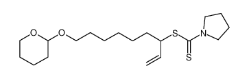 86826-35-9 spectrum, Pyrrolidine-1-carbodithioic acid 7-(tetrahydro-pyran-2-yloxy)-1-vinyl-heptyl ester