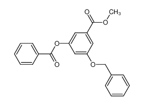 54915-30-9 spectrum, Methyl-3-benzoyloxy-5-benzyloxybenzoat