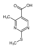 98276-75-6 2-甲基巯基-4-甲基嘧啶-5-甲酸