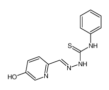 1-[[(Z)-(5-oxopyridin-2-ylidene)methyl]amino]-3-phenylthiourea 51984-40-8