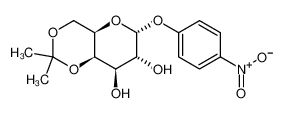 4-硝基苯基4,6-O-异亚丙基-beta-L-赤式-吡喃己糖苷