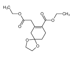 90473-45-3 ethyl 7-(2-ethoxy-2-oxoethyl)-1,4-dioxaspiro[4.5]dec-7-ene-8-carboxylate