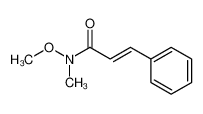 80783-99-9 spectrum, (2E)-N-methoxy-N-methyl-3-phenylprop-2-enamide