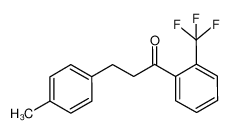 3-(4-methylphenyl)-1-[2-(trifluoromethyl)phenyl]propan-1-one 898768-99-5