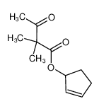 1228417-48-8 cyclopent-2-en-1-yl 2,2-dimethyl-3-oxobutanoate