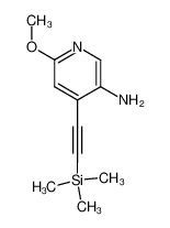 227180-22-5 5-amino-2-methoxy-4-<2-(1,1,1-trimethylsilyl)-1-ethynyl>pyridine