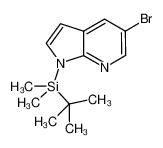 5-溴-1-[(1,1-二甲基乙基)二甲基硅酯]-1H-吡咯并[2,3-B]吡啶