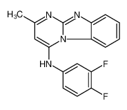 606136-19-0 structure, C17H12F2N4