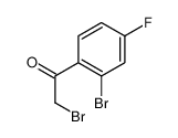 2-Bromo-1-(2-bromo-4-fluorophenyl)ethanone 594810-90-9