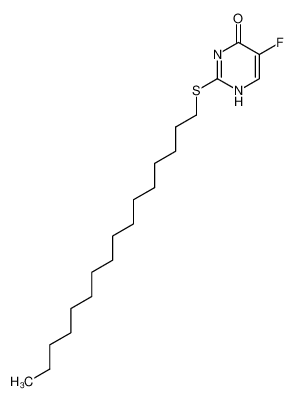 105885-58-3 structure, C20H35FN2OS