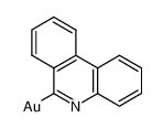 50488-41-0 structure, C13H8AuN