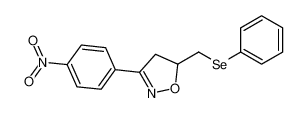 833462-36-5 3-(4-nitrophenyl)-5-(phenylselanylmethyl)-4,5-dihydro-1,2-oxazole