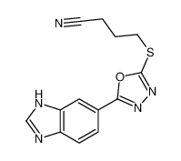 606117-03-7 structure, C13H11N5OS