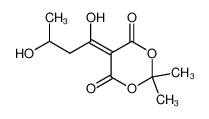 84257-13-6 spectrum, 5-(1,3-dihydroxybutylidene)-2,2-dimethyl-1,3-dioxane-4,6-dione