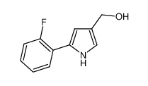 (5-(2-fluorophenyl)-1H-pyrrol-3-yl)methanol