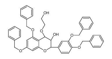 256236-25-6 (2R,3R)-2-[3,4-bis(phenylmethoxy)phenyl]-4-(2-hydroxyethoxy)-5,7-bis(phenylmethoxy)-3,4-dihydro-2H-chromen-3-ol