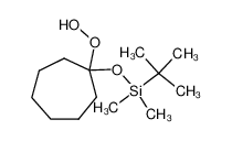 88739-43-9 tert-butyl((1-hydroperoxycycloheptyl)oxy)dimethylsilane