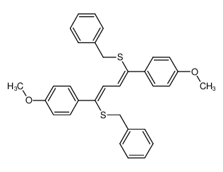 17284-07-0 structure, C32H30O2S2