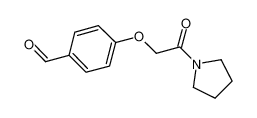 4-(2-氧代-2-吡咯烷-1-基-乙氧基)-苯甲醛