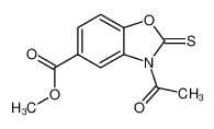 methyl 3-acetyl-2-sulfanylidene-1,3-benzoxazole-5-carboxylate