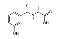 2-(3-hydroxyphenyl)-1,3-thiazolidine-4-carboxylic acid 80457-74-5