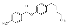 4-甲基苯甲酸对戊基苯酚酯