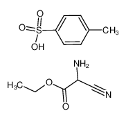 乙基 2-氨基-2-氰基乙酸酯 4-甲基苯硫nate