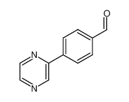 4-PYRAZIN-2-YLBENZALDEHYDE 127406-08-0