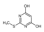 4-hydroxy-2-methylsulfanyl-1H-pyrimidin-6-one 29639-68-7