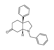 Racemic-(3aR,7aR)-1-benzyl-3a-phenylhexahydro-1H-indol-6(2H)-one 24876-57-1